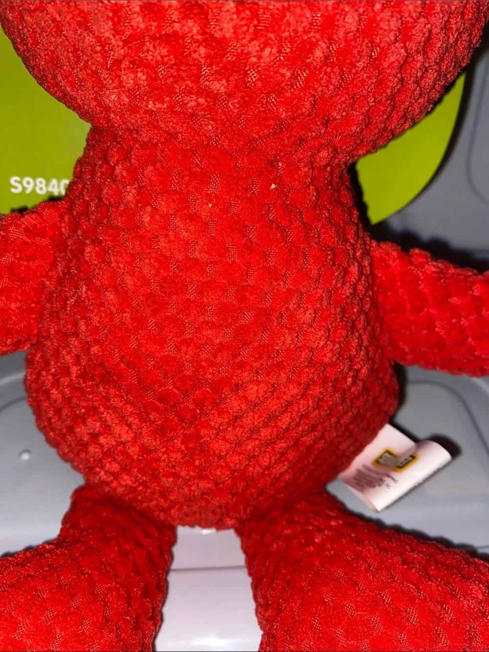 Sesame Street Elmo Plush Pet Toy - Red & Orange